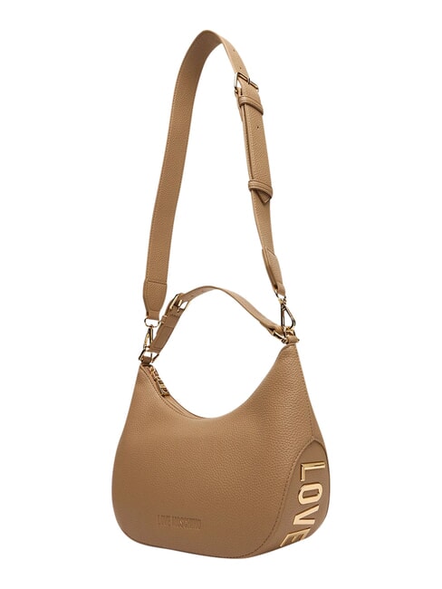 GIANT Bolso de hombro peque&ntilde;o beige - Bolsos Mujer
