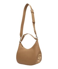 LOVE MOSCHINO GIANT Bolso de hombro peque&ntilde;o beige - Bolsos Mujer - 3