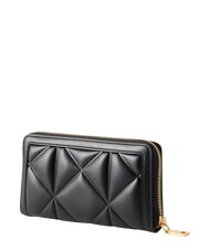LOVE MOSCHINO EMBOSSED Cartera grande con cremallera. negro - Carteras Mujer - 2
