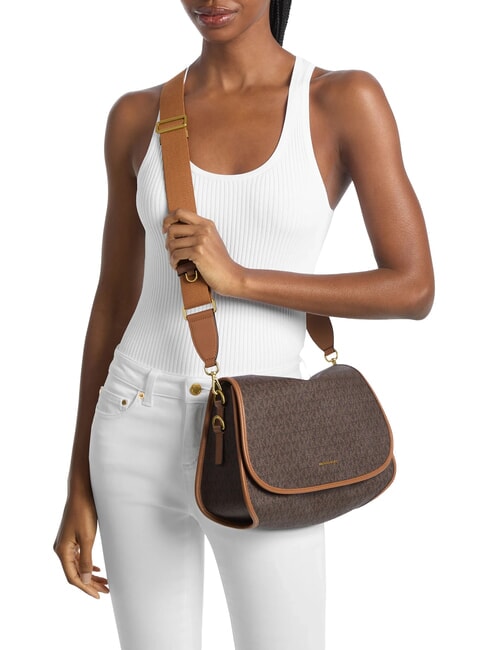 HOLMES Bolso de hombro con correa para el hombro. marr&oacute;n/bellota - Bolsos Mujer