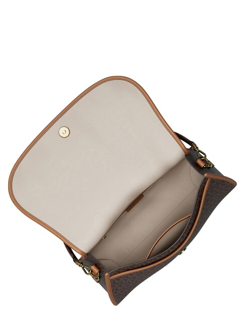 HOLMES Bolso de hombro con correa para el hombro. marr&oacute;n/bellota - Bolsos Mujer