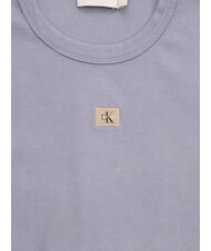 CALVIN KLEIN WASHED WOVEN LABEL Camiseta de algod&oacute;n de manga corta - camiseta