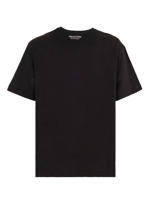 DIGITAL LEVRIERO Camiseta de algod&oacute;n de manga corta negro - camiseta
