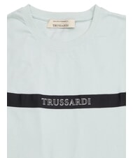 TRUSSARDI DIGITAL LEVRIERO Camiseta de algod&oacute;n de manga corta azur - camiseta - 2