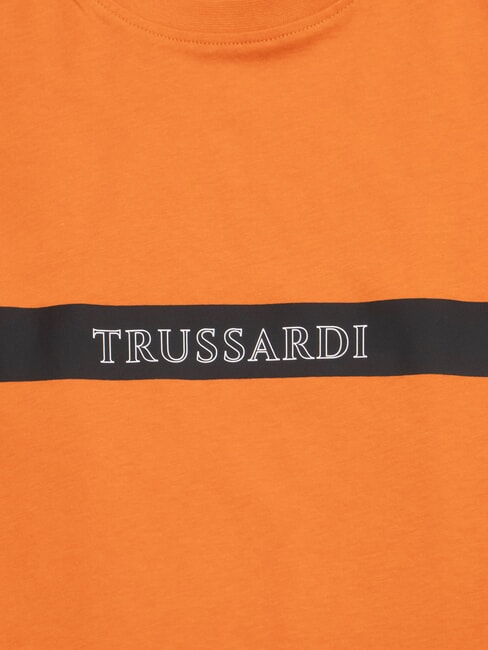 DIGITAL LEVRIERO Camiseta de algod&oacute;n de manga corta naranja - camiseta