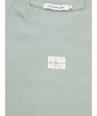CALVIN KLEIN WOVEN LABEL Camiseta de algod&oacute;n de manga corta gris - camiseta - 2