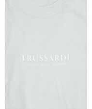 TRUSSARDI BASIC Camiseta de algod&oacute;n de manga corta azur - camiseta - 2
