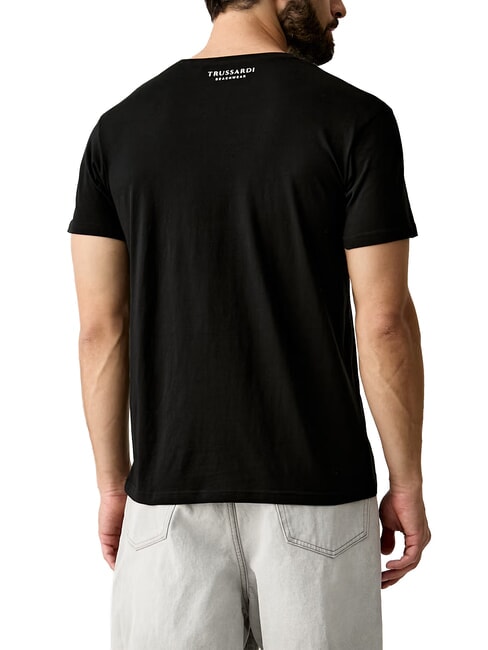 BASIC Camiseta de algod&oacute;n de manga corta negro - camiseta