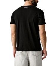 TRUSSARDI BASIC Camiseta de algod&oacute;n de manga corta negro - camiseta - 2