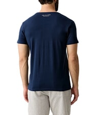 TRUSSARDI BASIC Camiseta de algod&oacute;n de manga corta marina de guerra - camiseta - 2