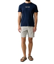 TRUSSARDI BASIC Camiseta de algod&oacute;n de manga corta marina de guerra - camiseta - 4