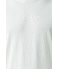 TRUSSARDI BASIC Camiseta de algod&oacute;n de manga corta azur - camiseta - 5