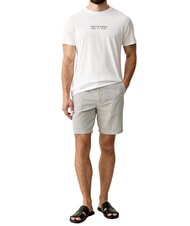 TRUSSARDI BASIC Camiseta de algod&oacute;n de manga corta blanco - camiseta - 4