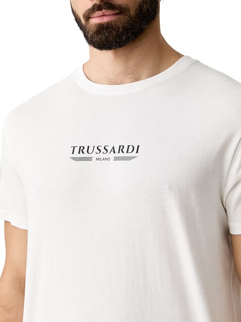 BASIC Camiseta de algod&oacute;n de manga corta blanco - camiseta