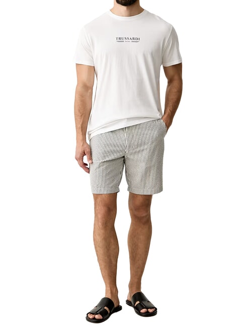 BASIC Camiseta de algod&oacute;n de manga corta blanco - camiseta