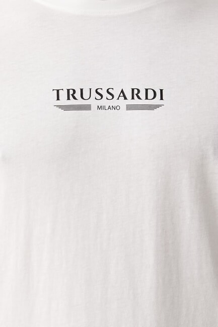 BASIC Camiseta de algod&oacute;n de manga corta blanco - camiseta