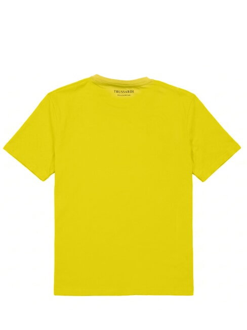 BASIC Camiseta de algod&oacute;n de manga corta verde - camiseta