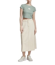 CALVIN KLEIN WOVEN LABEL Camiseta de algod&oacute;n de manga corta gris - camiseta - 4