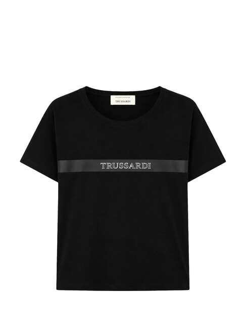 DIGITAL LEVRIERO Camiseta de algod&oacute;n de manga corta negro - camiseta