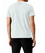 TRUSSARDI DIGITAL LEVRIERO Camiseta de algod&oacute;n de manga corta azur - camiseta - 2