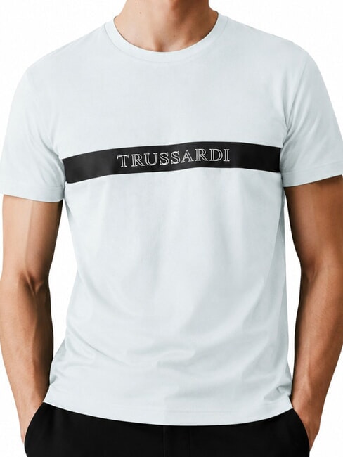 DIGITAL LEVRIERO Camiseta de algod&oacute;n de manga corta azur - camiseta