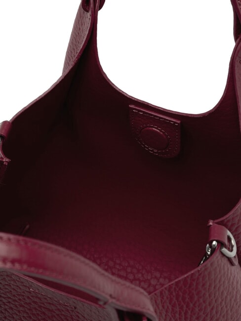 DUA Bolso bandolera, en piel. rub&iacute; antiguo - Bolsos Mujer