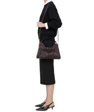 GIANNI CHIARINI AURORA Bolso de mano con correa para el hombro, de piel. rub&iacute; antiguo - Bolsos Mujer - 5