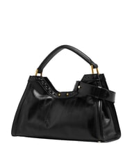 GIANNI CHIARINI AURORA Bolso de mano con correa para el hombro, de piel. negro - Bolsos Mujer - 2