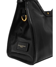 GIANNI CHIARINI AURORA Bolso de mano con correa para el hombro, de piel. negro - Bolsos Mujer - 5
