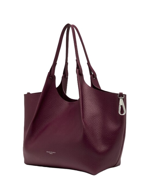 DUA Bolso bandolera grande de piel rub&iacute; antiguo - Bolsos Mujer