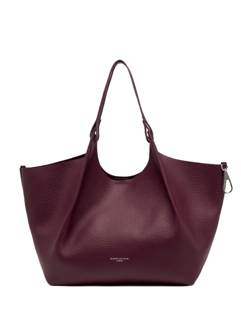 DUA Bolso bandolera grande de piel rub&iacute; antiguo - Bolsos Mujer