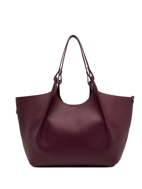 DUA Bolso bandolera grande de piel rub&iacute; antiguo - Bolsos Mujer