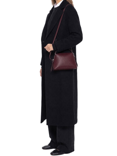 ALIFA  Mini bolso de mano, con bandolera rub&iacute; antiguo - Bolsos Mujer