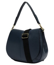 GIANNI CHIARINI HELENA ROUND Bolso bandolera con correa para el hombro, de piel. AZUL - Bolsos Mujer - 2
