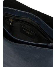 GIANNI CHIARINI HELENA ROUND Bolso bandolera con correa para el hombro, de piel. AZUL - Bolsos Mujer - 4