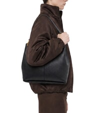 GIANNI CHIARINI SANDRA Bolso bandolera con correa para el hombro, de piel. noche - Bolsos Mujer - 2