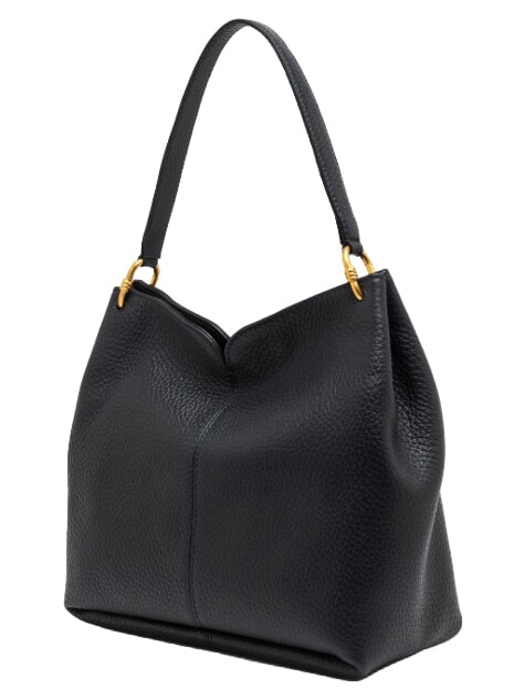 SANDRA Bolso bandolera con correa para el hombro, de piel. noche - Bolsos Mujer