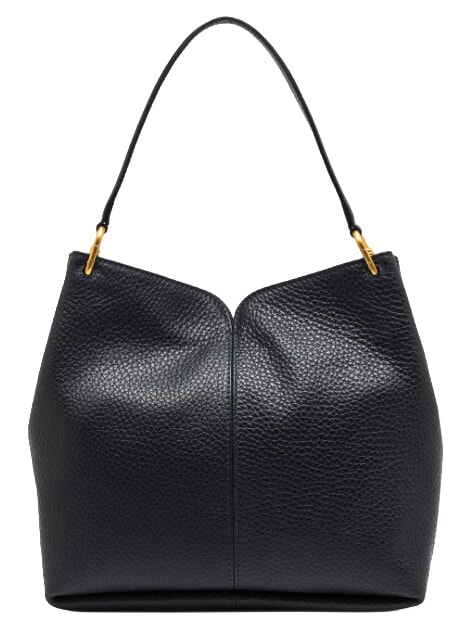 SANDRA Bolso bandolera con correa para el hombro, de piel. noche - Bolsos Mujer