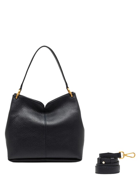 SANDRA Bolso bandolera con correa para el hombro, de piel. noche - Bolsos Mujer