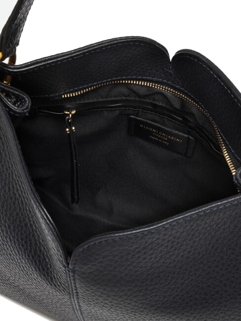 SANDRA Bolso bandolera con correa para el hombro, de piel. noche - Bolsos Mujer