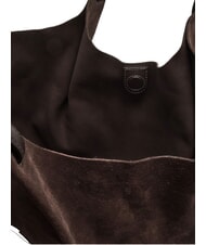 GIANNI CHIARINI DUA Bolso de hombro de piel moca - Bolsos Mujer - 7