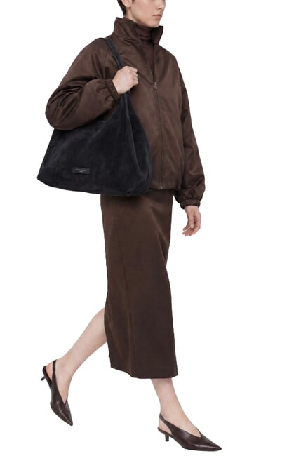 DUA Bolso de hombro de piel noche - Bolsos Mujer