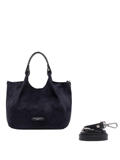 DUA Bolso bandolera con correa para el hombro, de piel. noche - Bolsos Mujer