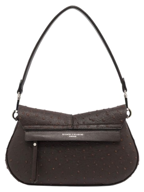 HELENA ROUND Bolso bandolera con correa para el hombro, de piel. expresado - Bolsos Mujer