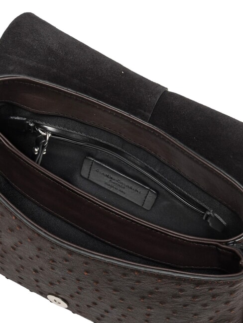 HELENA ROUND Bolso bandolera con correa para el hombro, de piel. expresado - Bolsos Mujer
