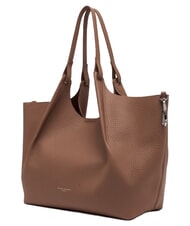 GIANNI CHIARINI DUA Bolso bandolera grande de piel nueces - Bolsos Mujer - 3