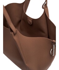 GIANNI CHIARINI DUA Bolso bandolera grande de piel nueces - Bolsos Mujer - 6