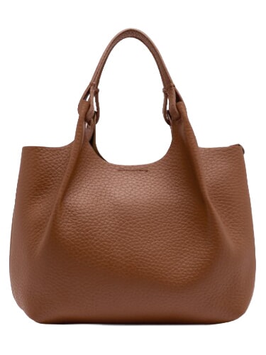 DUA Bolso bandolera, en piel. nueces - Bolsos Mujer