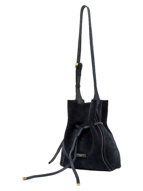 SIENNA Bolso tipo cubo de piel, con correa para el hombro. noche - Bolsos Mujer