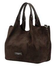 GIANNI CHIARINI DUA Bolso bandolera con correa para el hombro, de piel. moca - Bolsos Mujer - 3